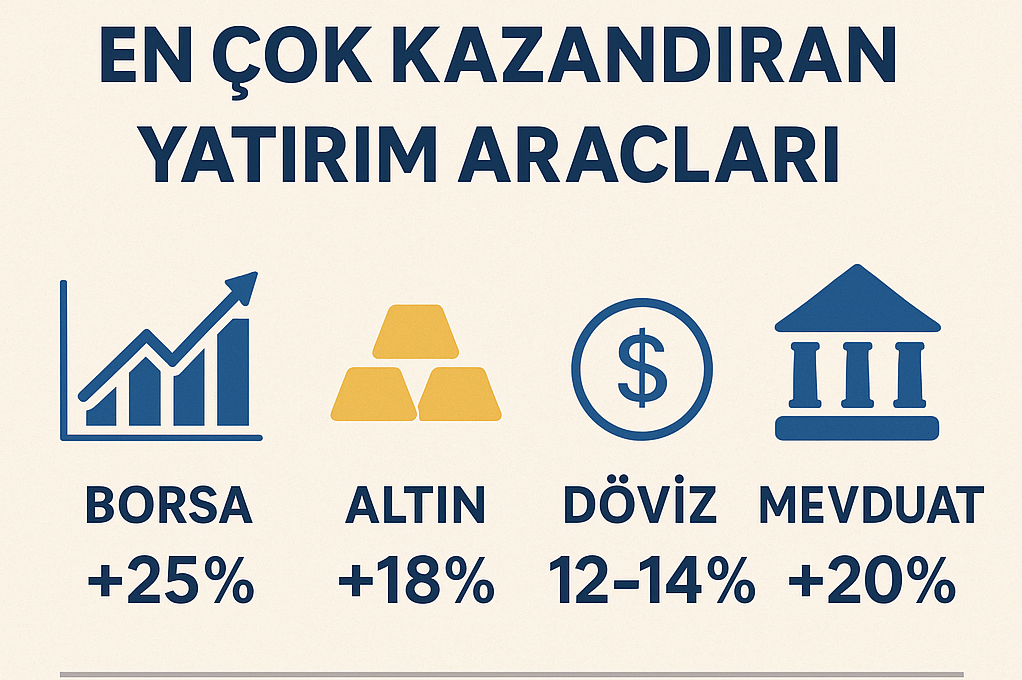En Çok Kazandıran Yatırım Araçları